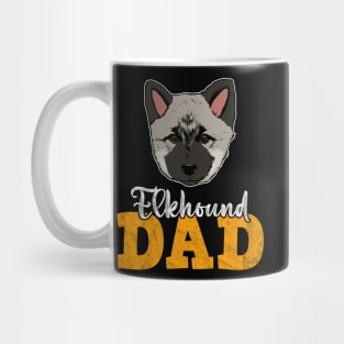 Norwegian Elkhound Dad Mug